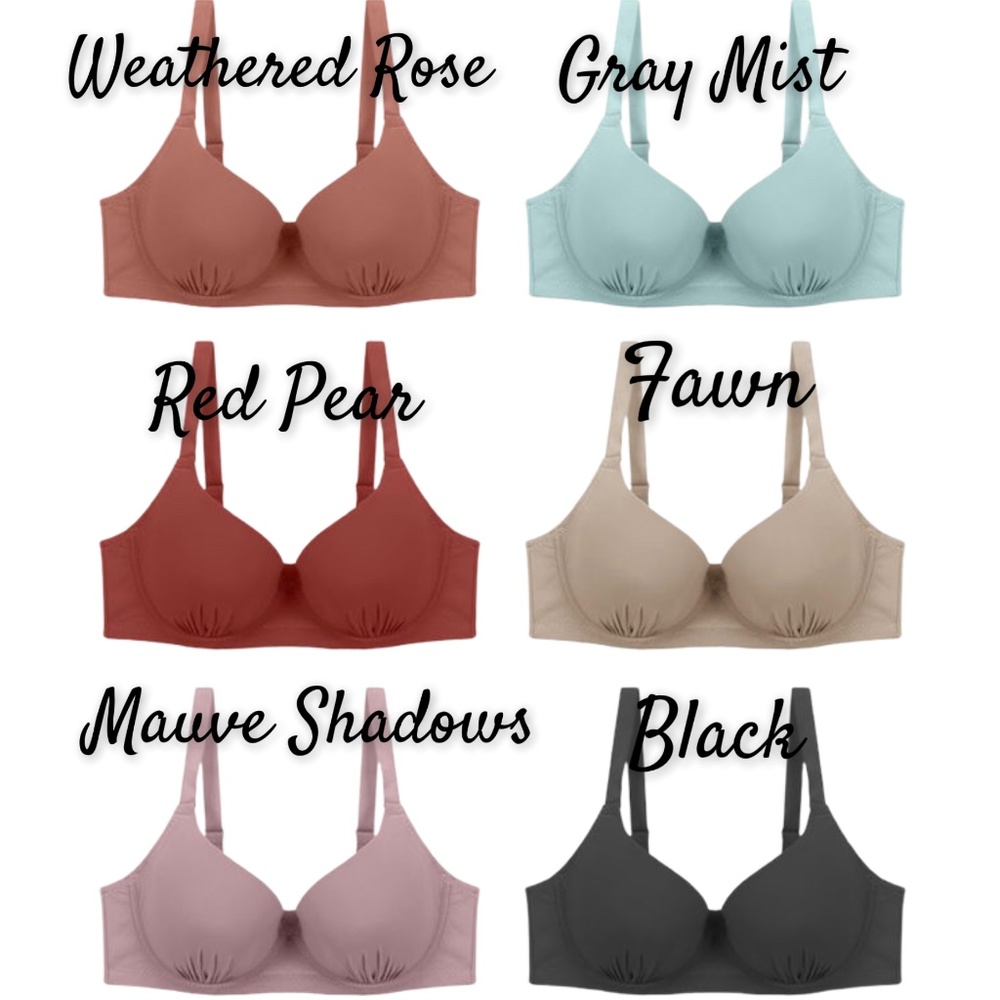 Ruched Cup Detailed Extra Coverage Bra NEW!